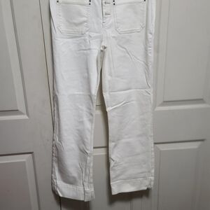 Long Tall Sally White Denim Pants